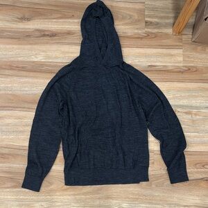 Old Navy Men's Charcoal Hoodie Sweater